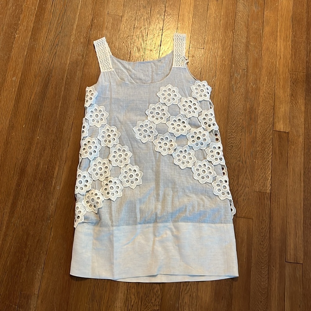 Vivienne Tam Crochet Lace Mini Dress - Picture 4 of 4